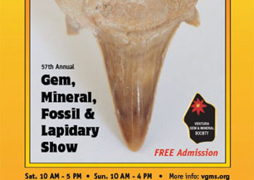 March 2 & 3, 2019 - Gem & Mineral Show, Ventura